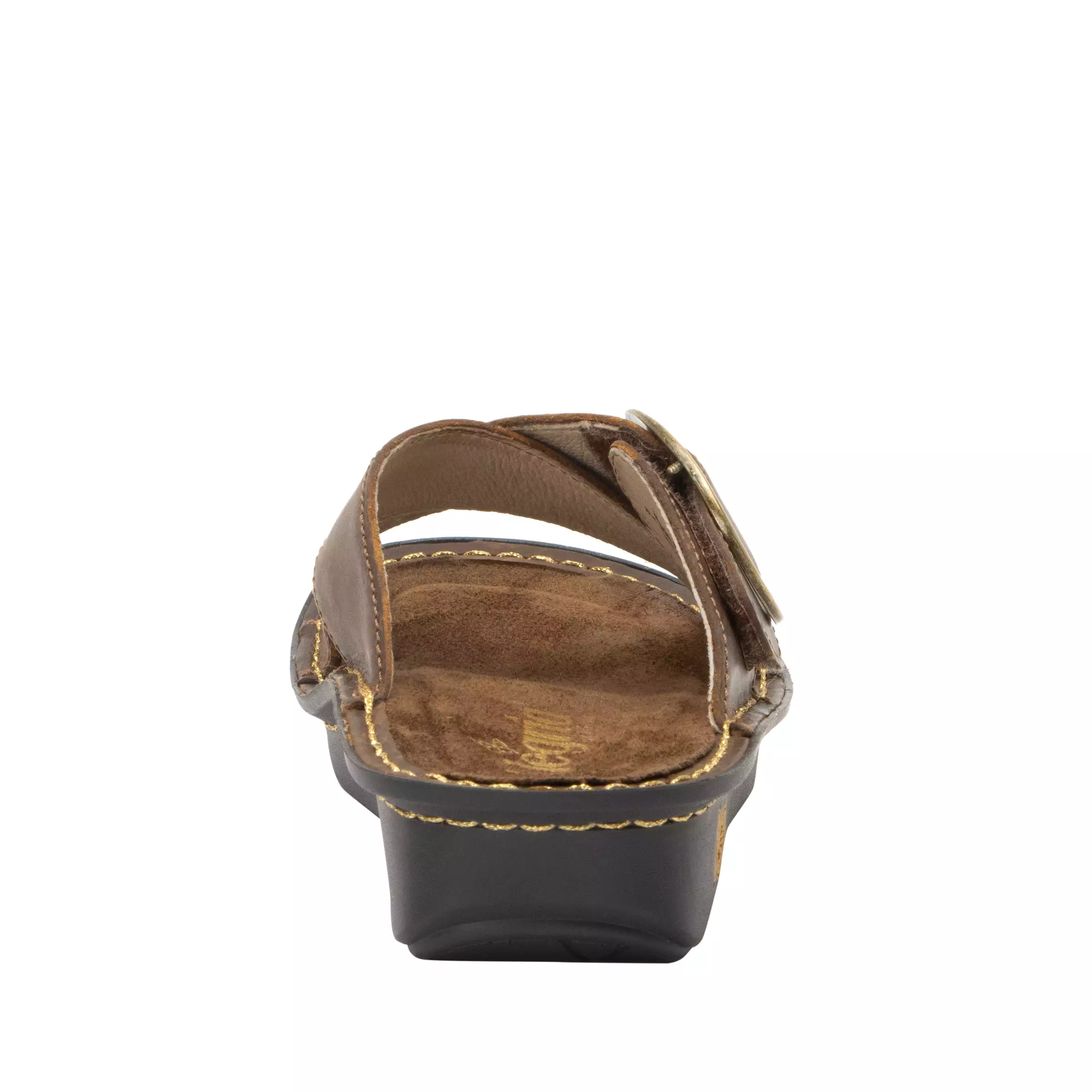 Vanya Oiled Brown Sandal