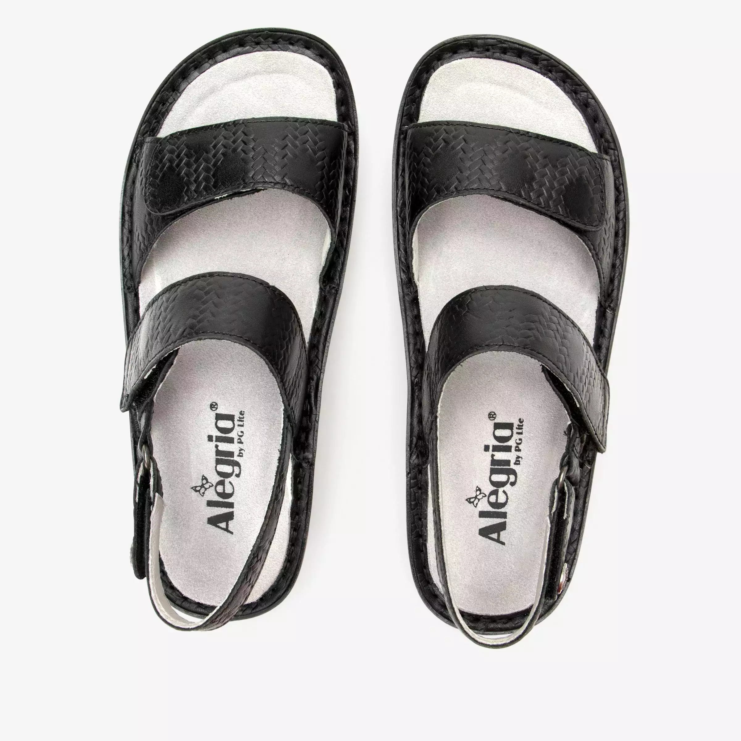 Verona Basketry Black Sandal