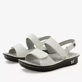 Verona Basketry White Sandal