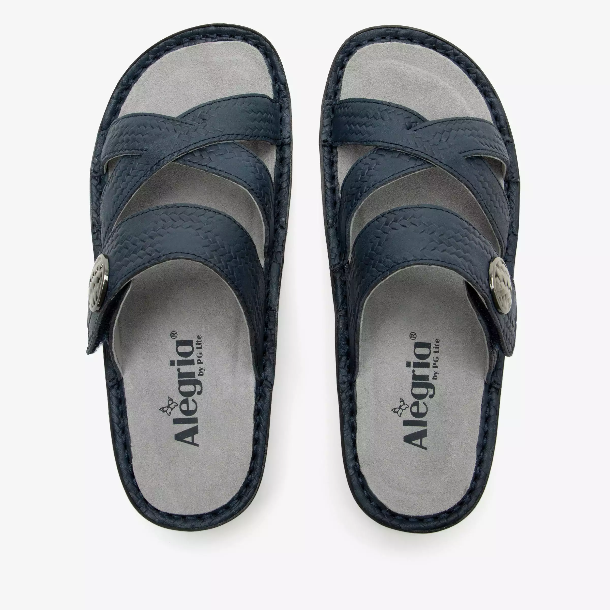 Victoriah Basketry Navy Sandal