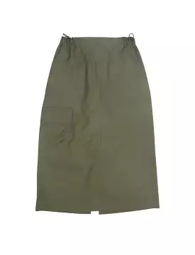 Wawwa Cargo Skirt Khaki