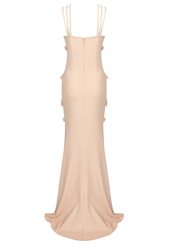 Yona Cream Maxi Dress